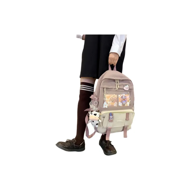 CARTELO Nylon Backpack Regular Women's Multicolor-2