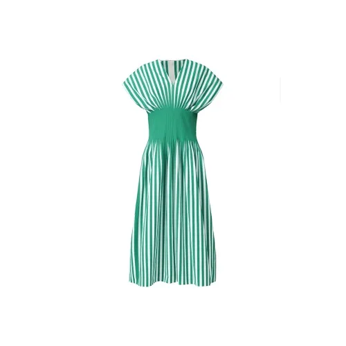 GABRIELE COLANGELO Short-Sleeved Dresses Women's Emerald Green