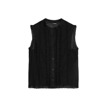 ZARA Tank Tops Women's Black