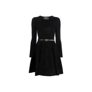 Elisabetta Franchi FW22 Dress Black