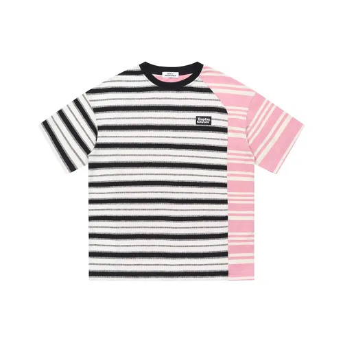 EMPTY REFERENCE T Shirts Unisex Black & Pink