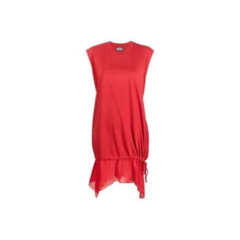 DIESEL Sleeveless Dresses Women's Red