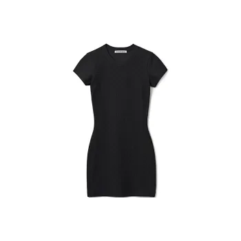 Alexander Wang Short Sleeved Dresses Women's Black
