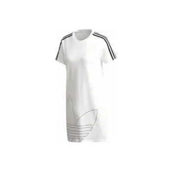 Adidas Originals Short Sleeved Dresses Women's White