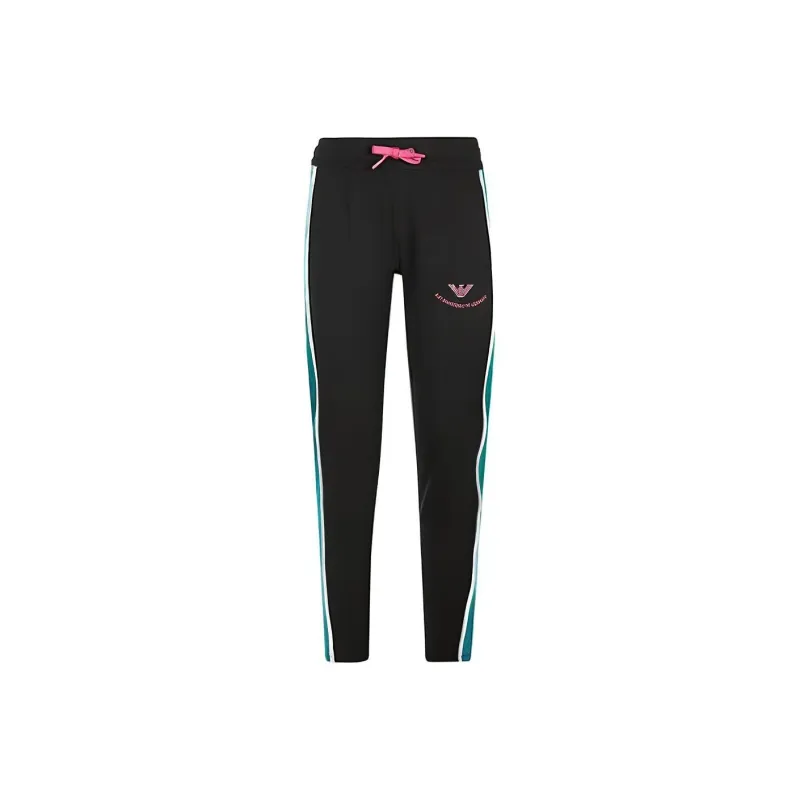 EMPORIO ARMANI Knitted Sweatpants Women's Black-0