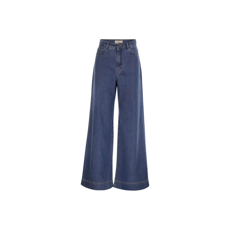 WEEKEND MaxMara Vega Wide Leg Jeans-0