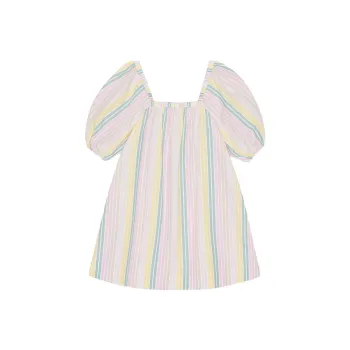 GANNI Short Sleeved Dresses Women's Multicolor