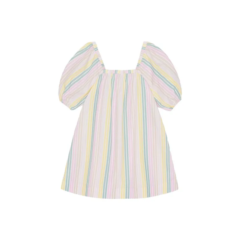 GANNI Short Sleeved Dresses Women's Multicolor-0