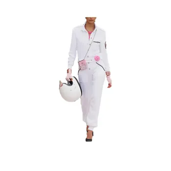 CHANEL Jumpsuits Women's White