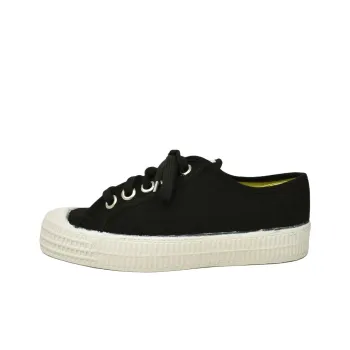 Novesta STAR MASTER Abrasion Resistant Low Top Canvas Shoes Unisex Black