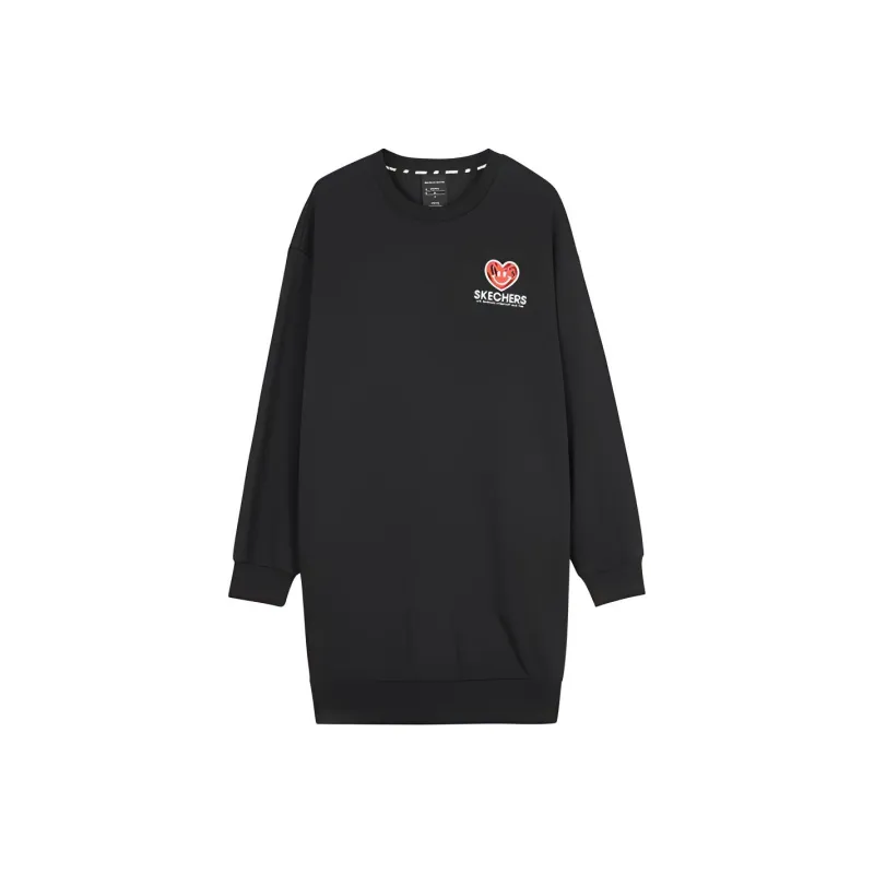 Skechers Long Sleeved Dresses Women's-4