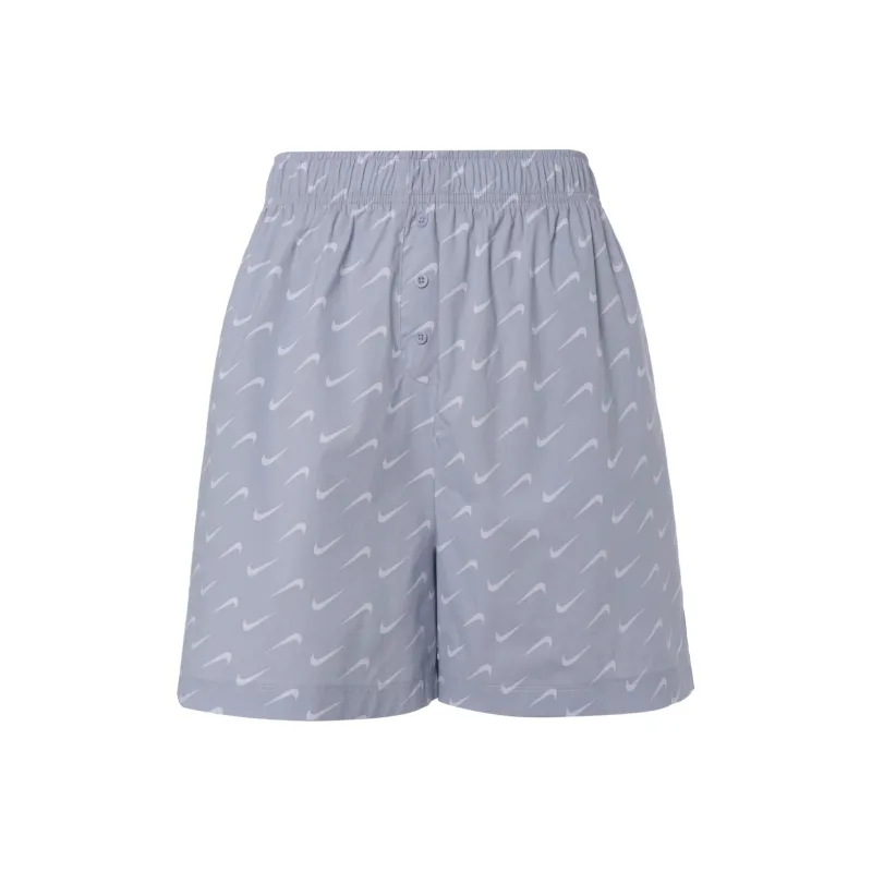 Nike Casual Shorts Women's Mist Gray Blue-0