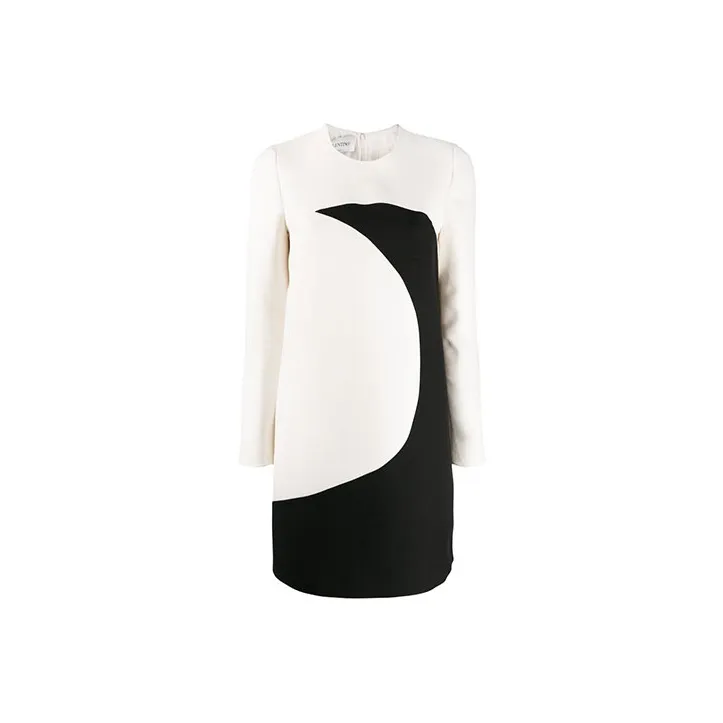Valentino Long-Sleeved Dresses Women's White-0