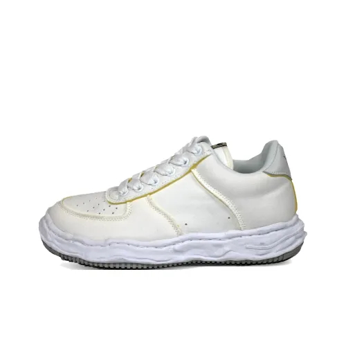 MIHARA YASUHIRO Wayne Abrasion Resistant Low Top Casual Shoes Unisex White