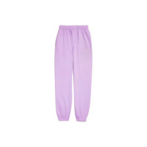 CALVIN KLEIN JENNIE Series Knitted Sports Pants Women's Light Tendril Purple