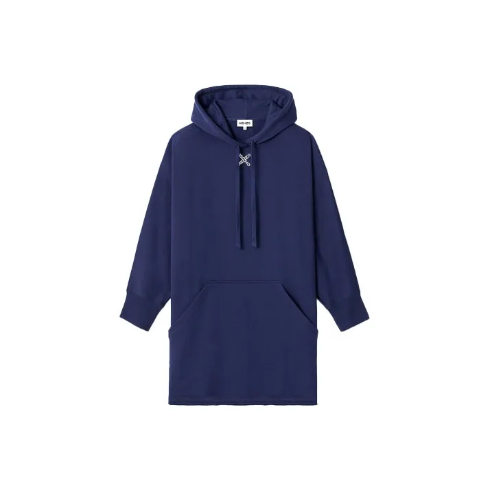 KENZO Long-Sleeved Dresses Women's Midnight Blue-0