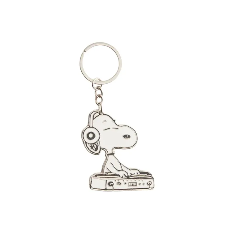 KITH X Peanuts Dj Snoopy Keychain-0