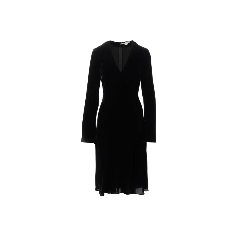 Stella McCartney Long-Sleeved Dresses Women's Black-0