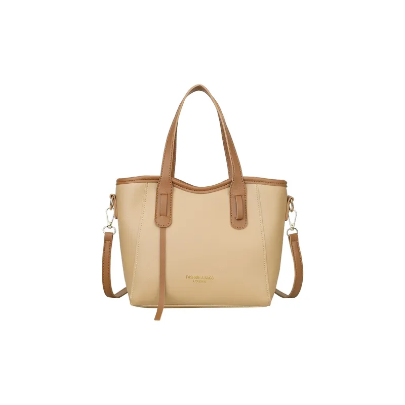 TOUTSEUL YOLO PU Handbag Women's Black/Khaki/Pink/Brown-5