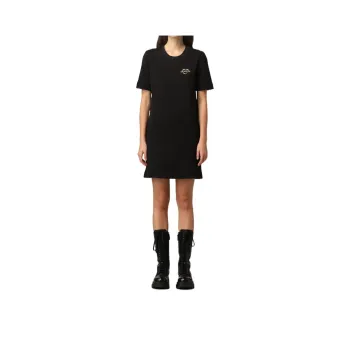 MOSCHINO Short Sleeved Dress Women's Black