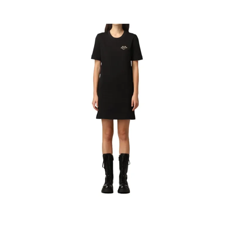 MOSCHINO Short Sleeved Dress Women's Black-0