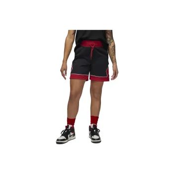 JORDAN Casual Shorts Women's Red Black
