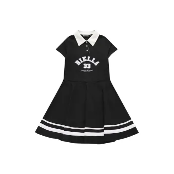 FILA FUSION Short Sleeved Dress Women's Jet Black
