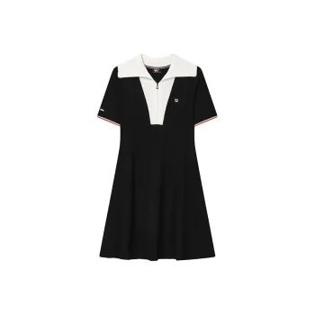 FILA Short Sleeved Dresses Women's Jet Black