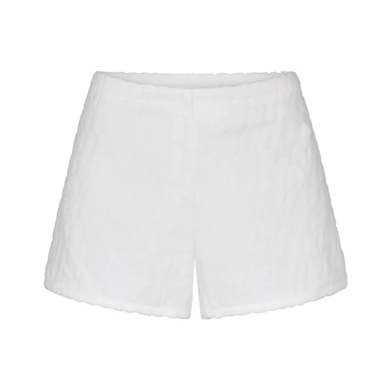 Skims Casual Shorts Women's White-0