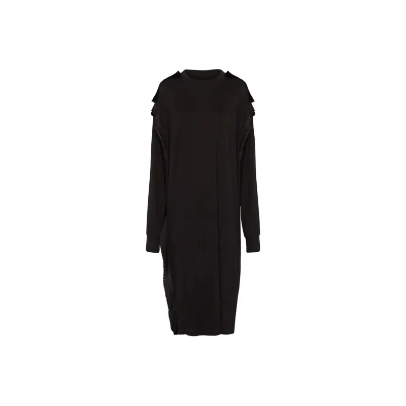MM6 Maison Margiela Long sleeve Midi Dress-0