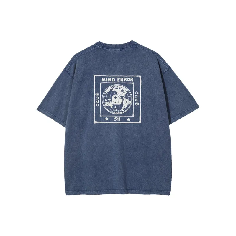 MIND ERROR Short Sleeved T Shirts Unisex-1