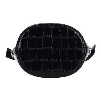 TORY BURCH T Monogram Fabric With Leather Bucket Bag, Handbag, Shoulder Bag, Crossbody Bag Mini Women's Black