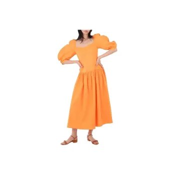 REJINA PYO Short-Sleeved Dresses Women's Orange