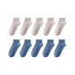 10 Pack (Khaki 5+Blue Gray 5)