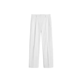 TOTEME SS25 Casual Pants Women's White