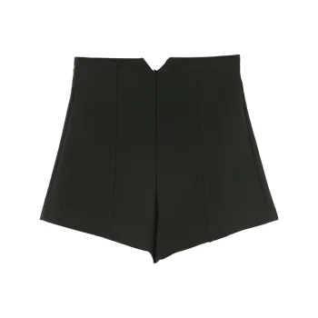 A head of Agua Casual Shorts Women's Black
