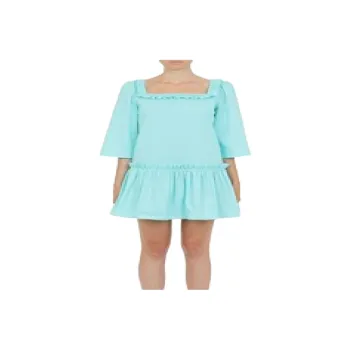MOSCHINO Short-Sleeved Dresses Women's Lake Green