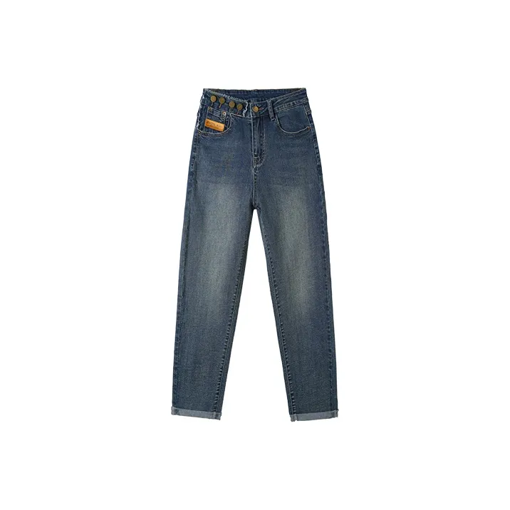MITUAN Jeans Women's Vintage Blue-0