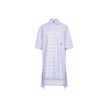 JW Anderson Stepped Hem Shirt Dress