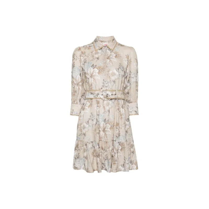 MC2 Saint Barth Hermione Linen Mini Dress-0