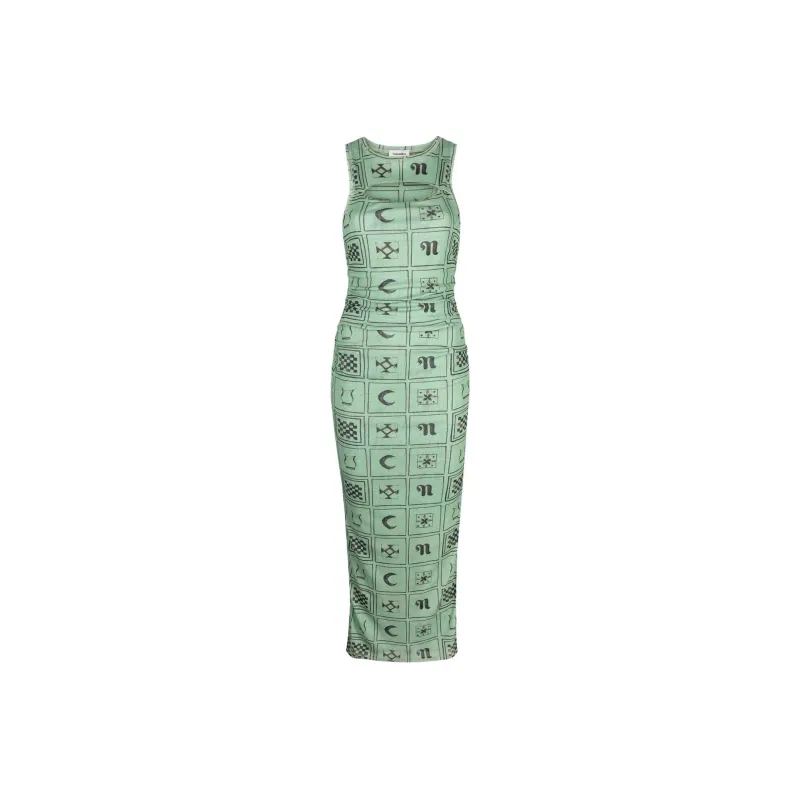 NANUSHKA Sleeveless Dresses Women's Green-0