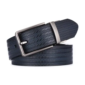 JEANSWEST Cow Split Leather Belts Men's 3.8CM