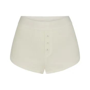 Skims Casual Shorts Women's White