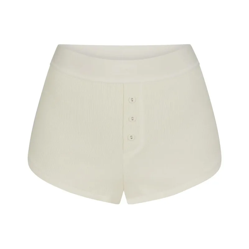 Skims Casual Shorts Women's White-0