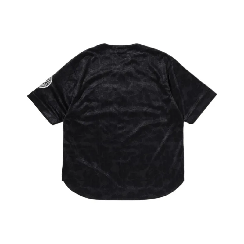 Bape Camo Stripe Baseball Shirt-3