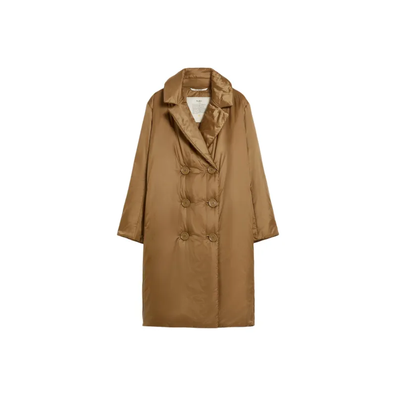 MAXMARA THE CUBE Greenco Puffer Jacket Women's Caramel-0