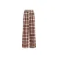 Fleece-Lined Red Plaid[Extended Length]