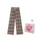 Plaid Casual Pants+Box