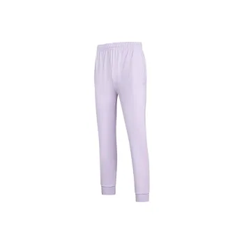 QIAODAN Knitted Sweatpants Women's Taro Paste Purple