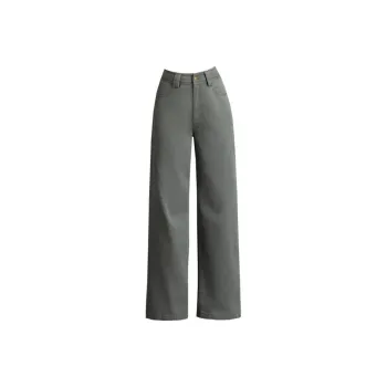 You Cow Me Pants Jeans Women's Army Green